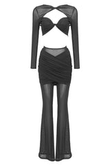 Aethwy Draped Two Piece Jumpsuit